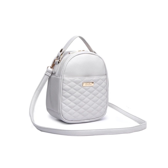 LULI BEBE MONACO SNACK BAG STONE GREY - Picture 14 of 16